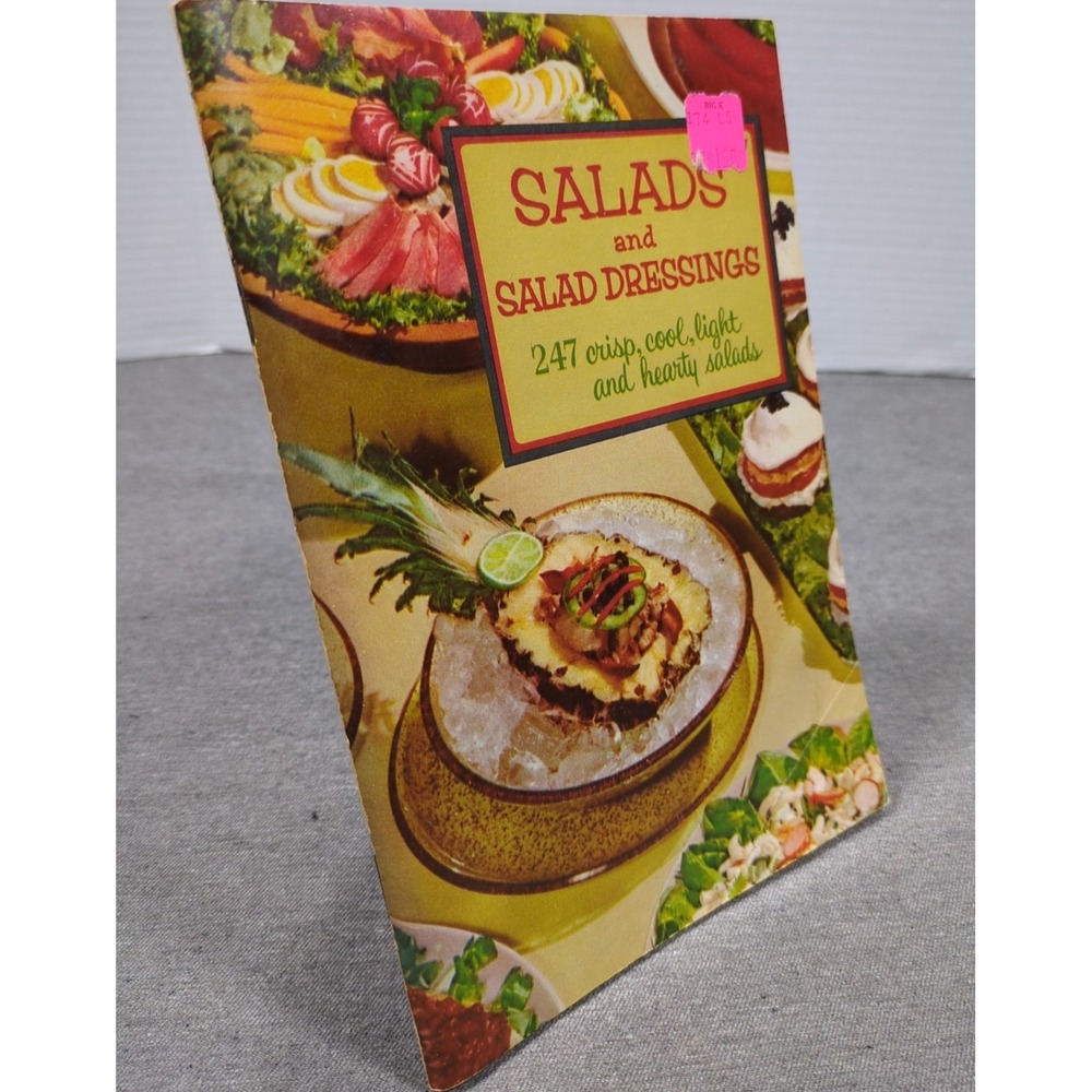 1957 Salads and Salad Dressings Culinary Arts Institute VTG Cookbook 247 Recipes